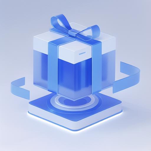 00533-2050416046-_Gift box, Glass,platform,blue, technology,Clean background,.png